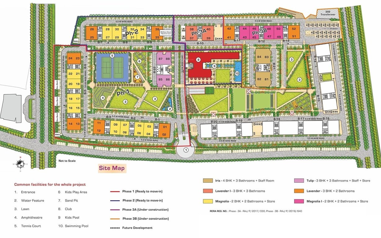  vrinda garden Master Plan