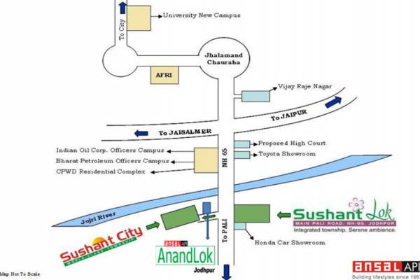Images for Location Plan of Ansal Anand Lok
