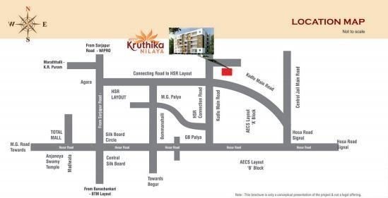 sri nilaya residency ii Location Plan
