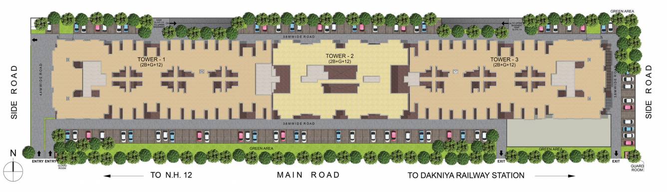 Images for Layout Plan of Suwalka Riddhi Siddhi Residency