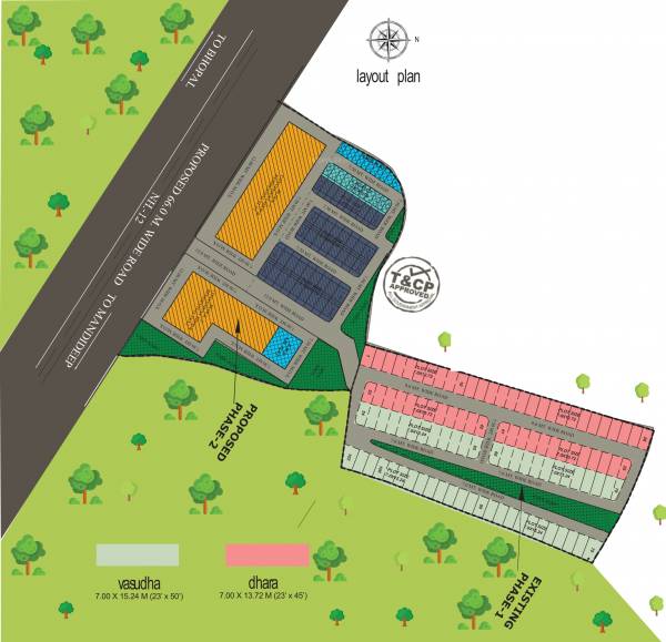 Layout Plan prithvi-courtyard Layout Plan