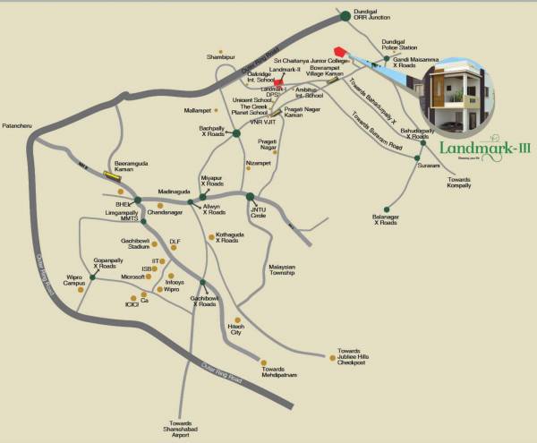  landmark-iii Location Plan