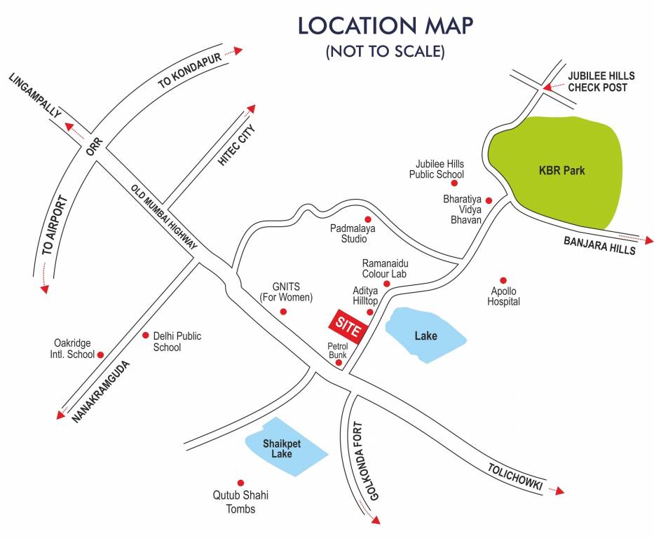  le grandiose Location Plan