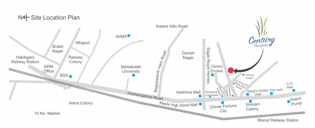 heights Location Plan