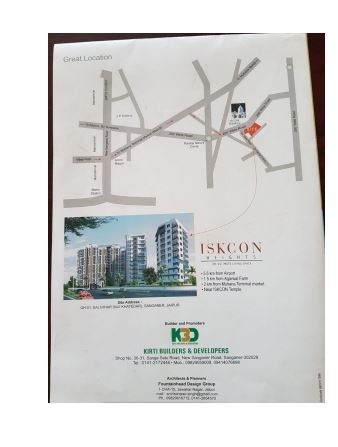  iskcon-heights Location Plan