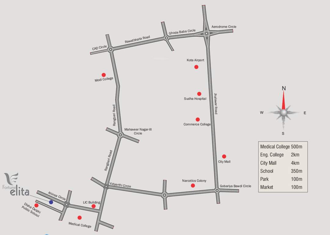 Images for Location Plan of Fortune Elita