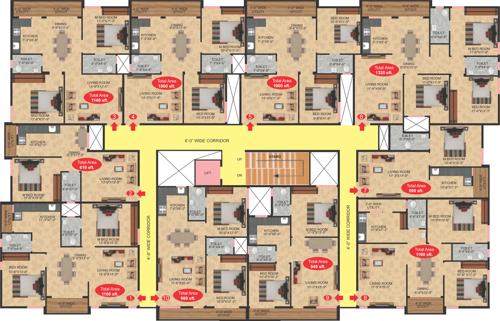  elite Images for Cluster Plan of Elegence Elite