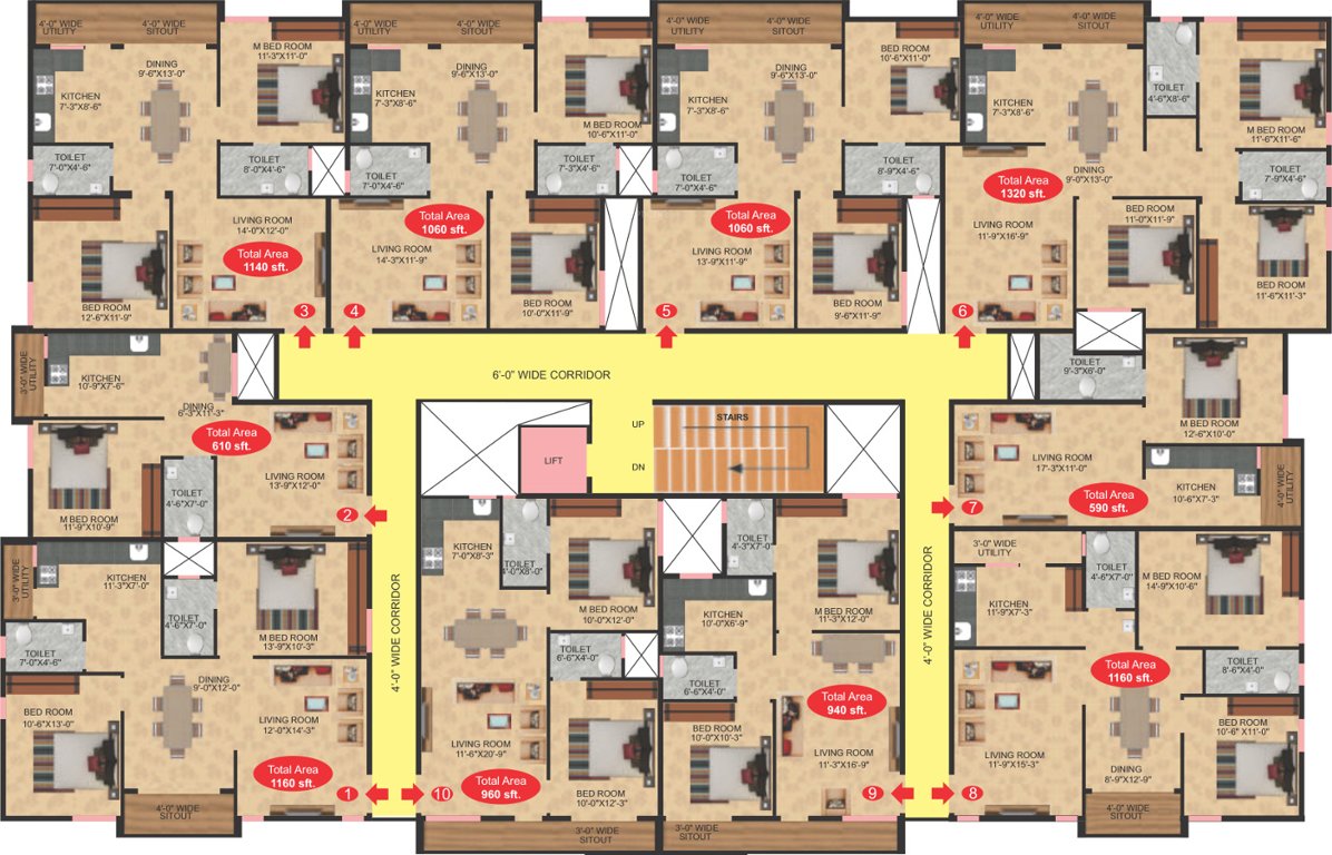  elite Images for Cluster Plan of Elegence Elite