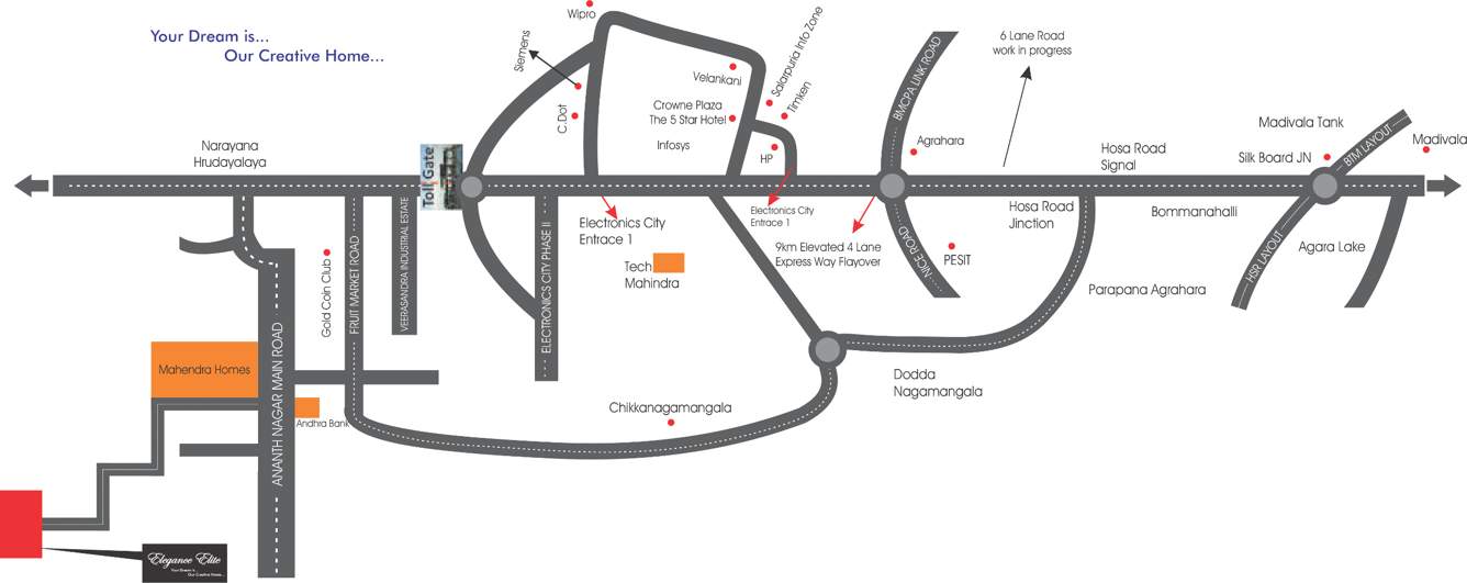  elite Images for Location Plan of Elegence Elite