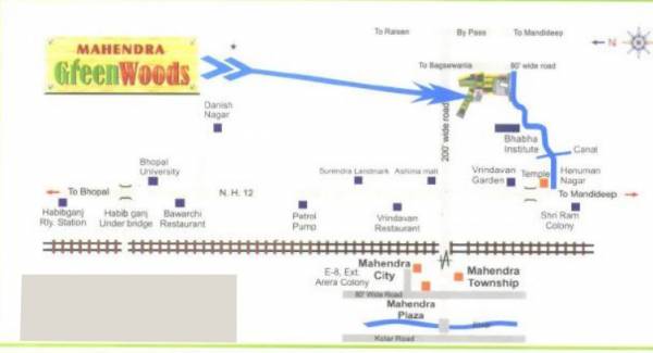  green-woods Location Plan