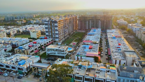  aashima-divine-city Block B Construction Status March-25