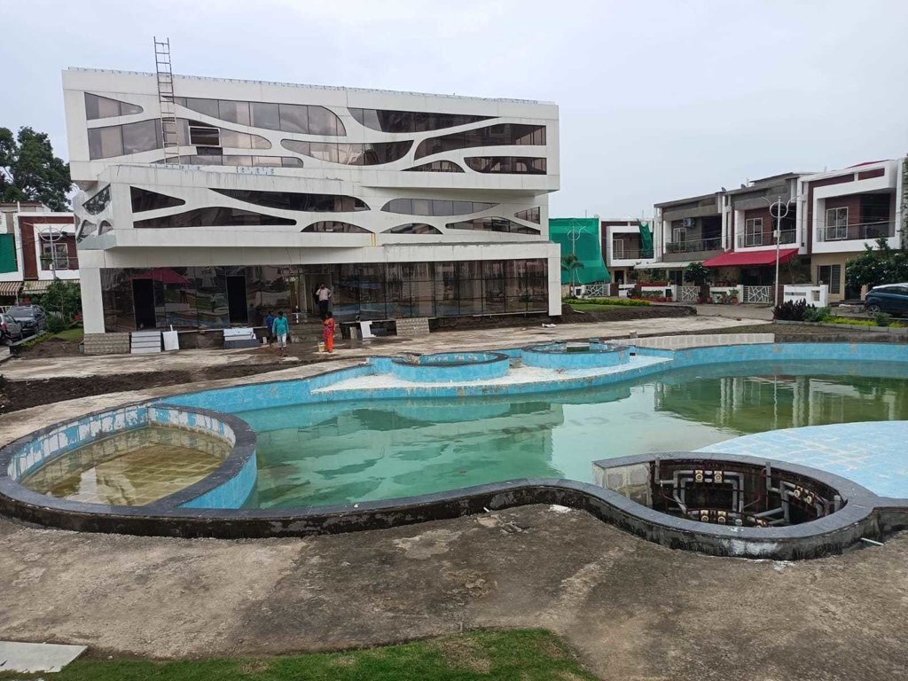  aashima divine city Block B Construction Status Nov 23