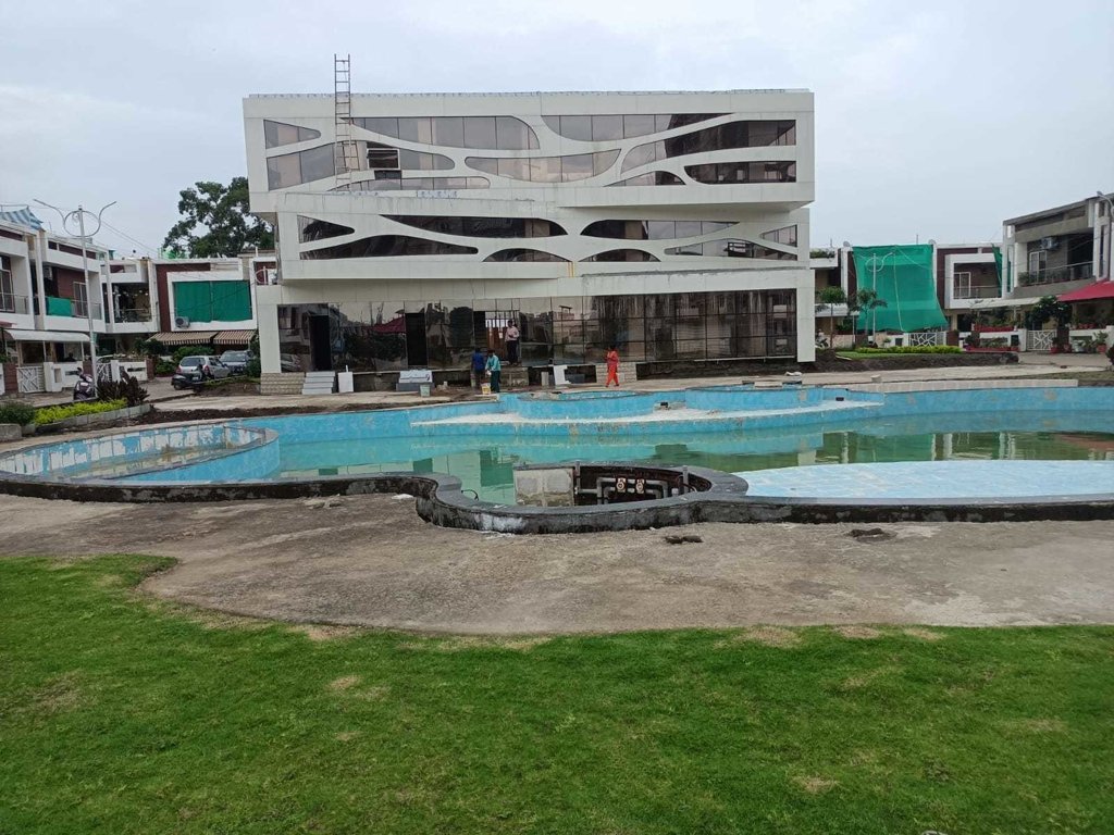  aashima divine city Block B Construction Status Nov 23