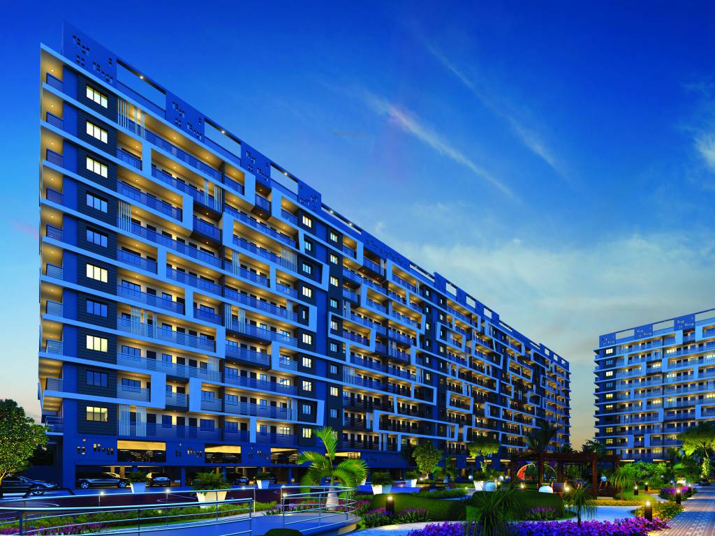  aashima divine city Elevation