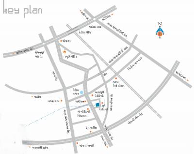 Images for Location Plan of Gokul Radhe Residency II