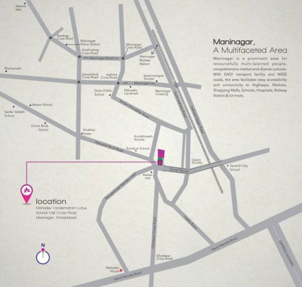 Images for Location Plan of Mahadev Mahadev Vandemataram Lotus