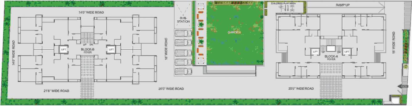 Images for Layout Plan of Vastu Oasis