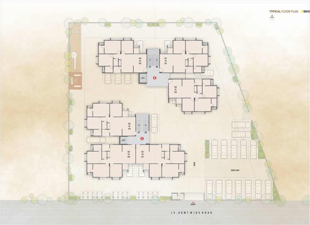 Images for Cluster Plan of Surya Shreeji 66
