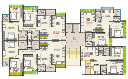  east-end-block-b-and-c Cluster Plan