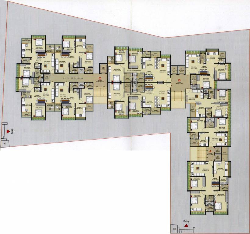 Images for Layout Plan of Kamleshbhai K Gondalia Takshashila East End