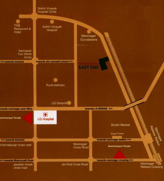 Images for Location Plan of Kamleshbhai K Gondalia Takshashila East End