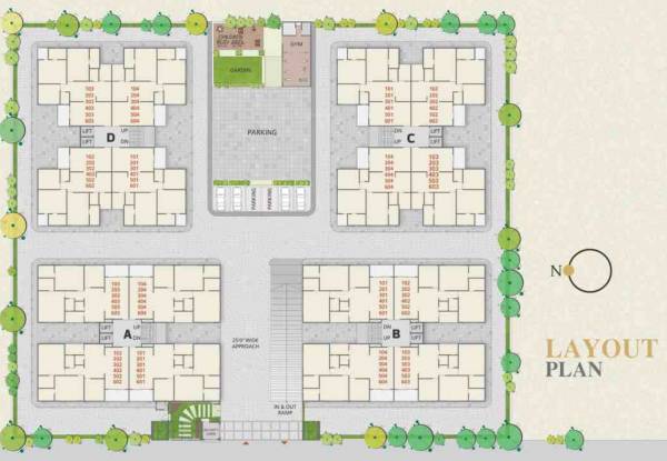  silicon-heights Layout Plan