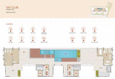  indraprasth-gulmohar Cluster Plan for Terrace Floor