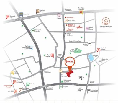  indraprasth-gulmohar Location Plan