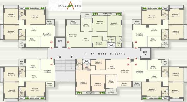 Images for Cluster Plan of Panchamrut Green