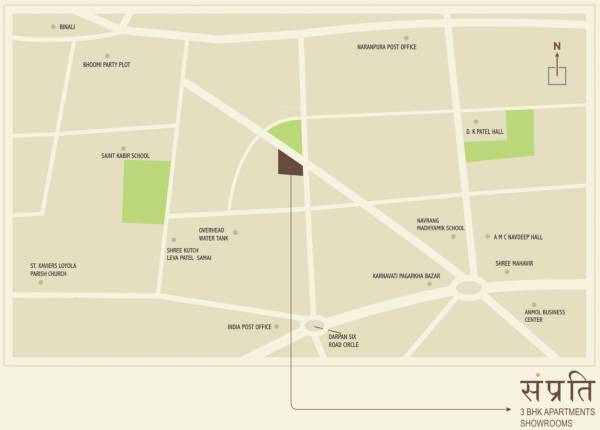 Images for Location Plan of Samkeet Aarya Samprati Residancy