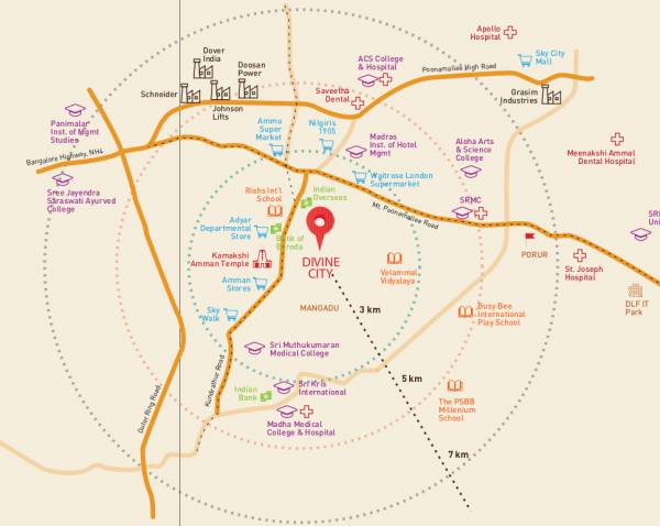 Location Plan value-homes-at-divine-city Location Plan