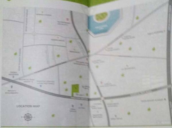  lotus-residency Location Plan