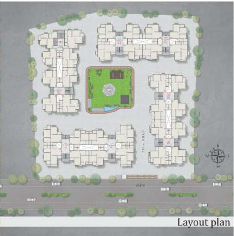 Images for Layout Plan of Swastik Sanand Greens Residency 2
