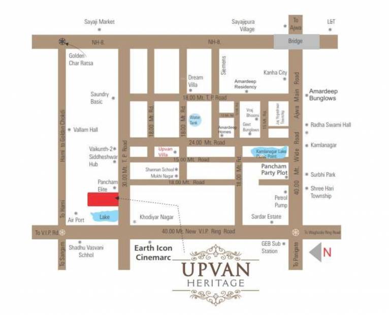Images for Location Plan of Upvan Heritage