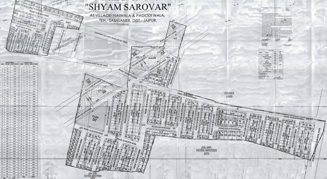 Images for Layout Plan of Shyamashish Shyam Sarovar