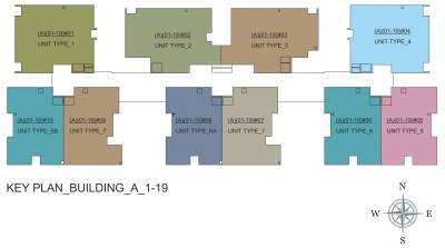  pride-towers Block-A Cluster Plan