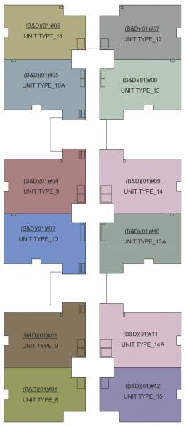  pride-towers Block-B, and Block-D Cluster Plan