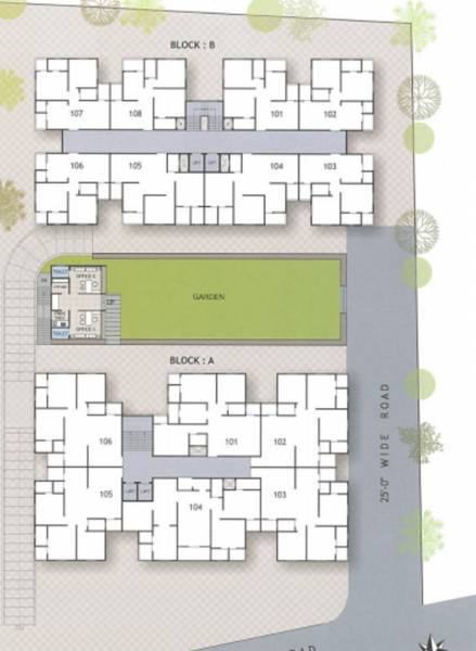 Images for Layout Plan of Satva Shreeji