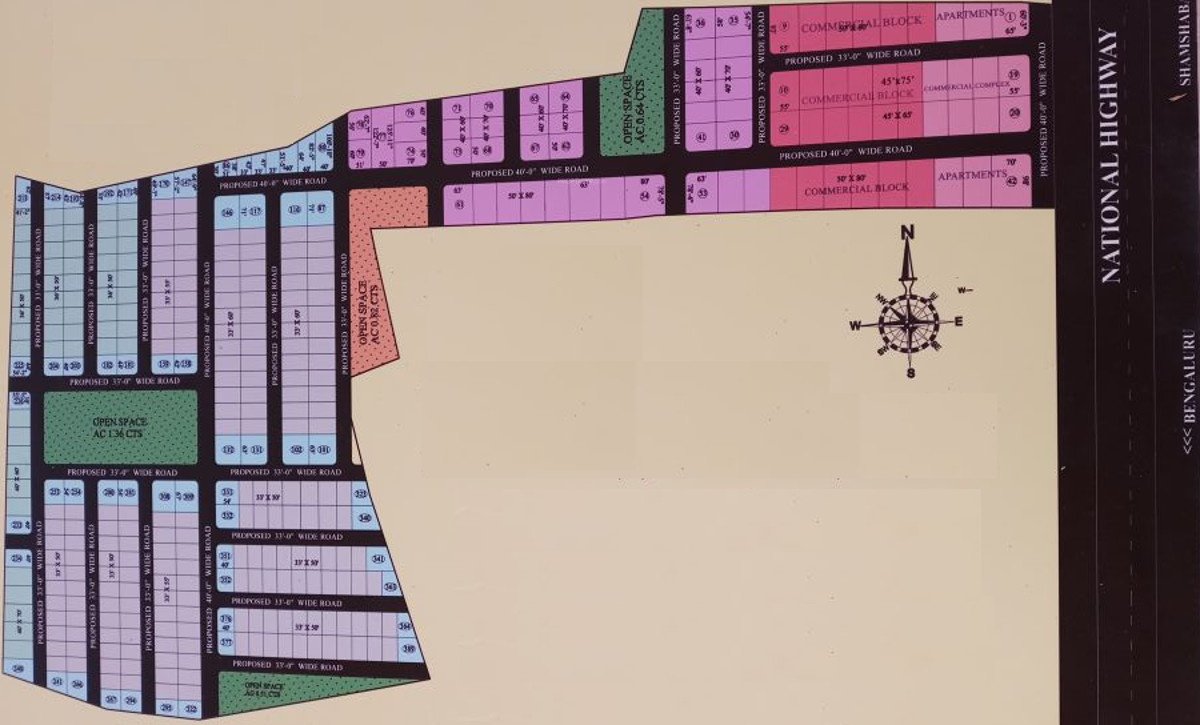 Images for Layout Plan of Prakruti White Field