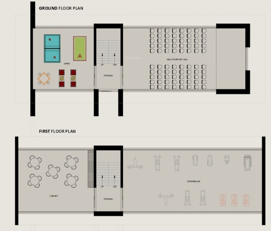  heights Typical Floor Plan for Ground and First Floor