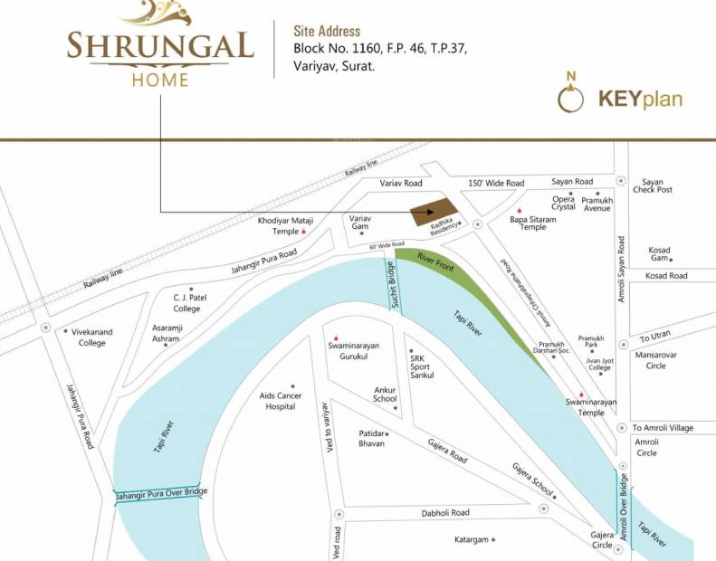 Images for Location Plan of Shiv Shambhu Shrungal Homes