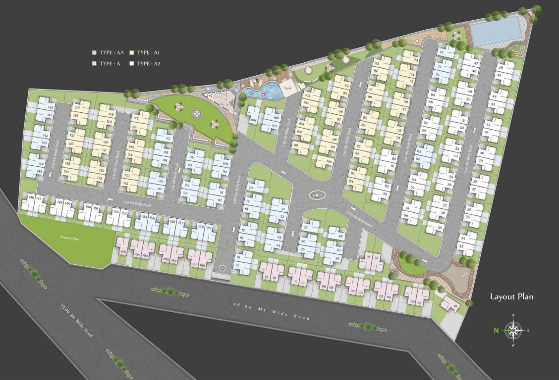 Images for Layout Plan of Darshanam Shreeji Aangan