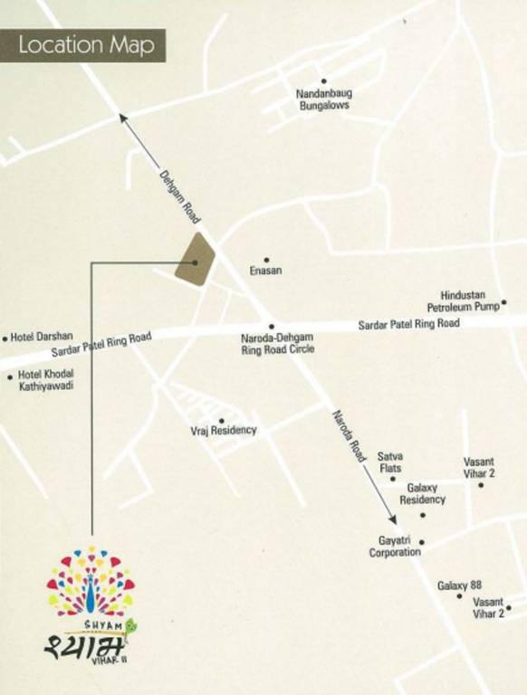 Images for Location Plan of Shyam And Shyam Vihar II