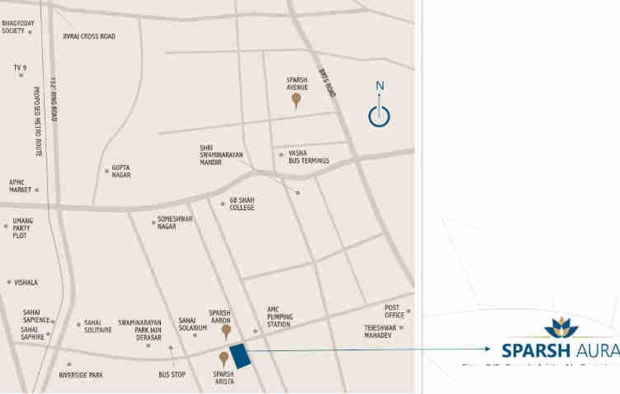 Images for Location Plan of Saral Sparsh Aura