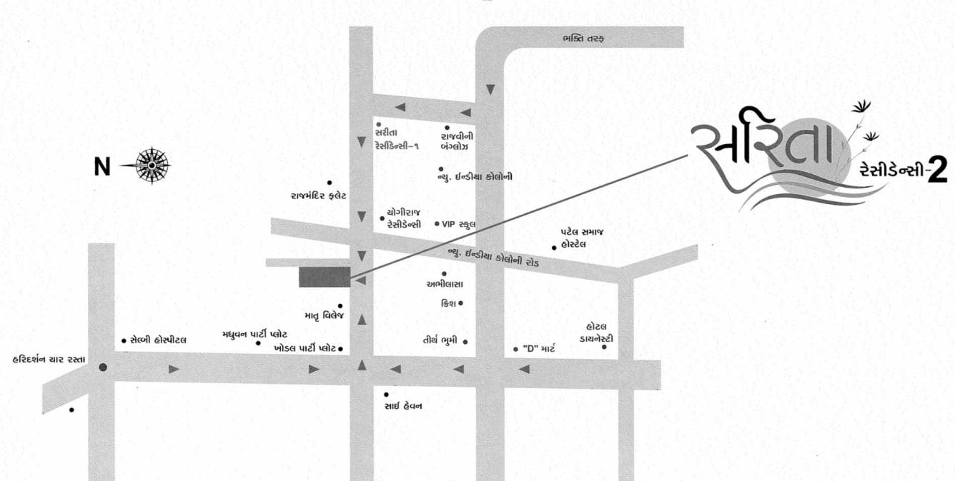 Images for Location Plan of Vasu Sarita Residency 2