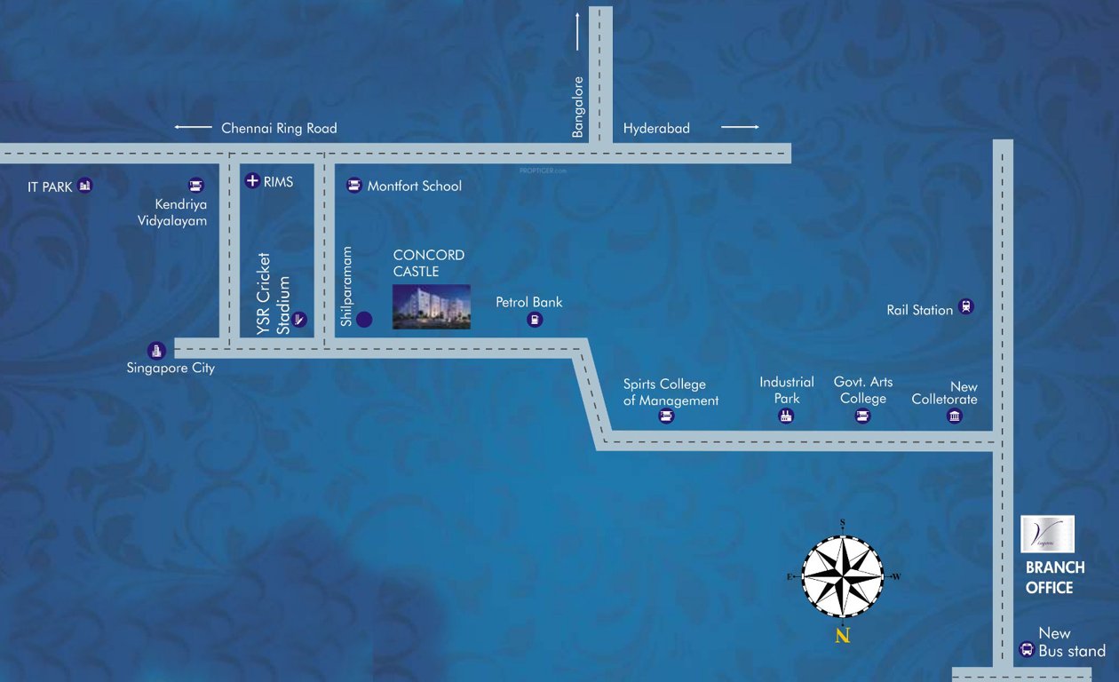 Images for Location Plan of Vinyaas Concord Castle