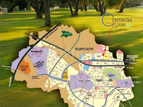  centrum-park Images for Location Plan of Indiabulls Centrum Park