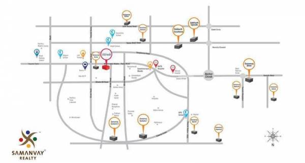 Location Plan samanvay-status-2 Location Plan