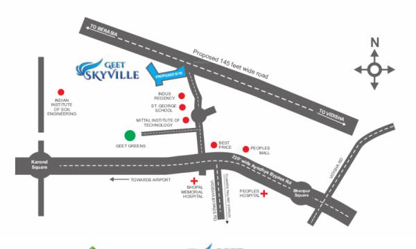 Location Plan geet-skyville Location Plan