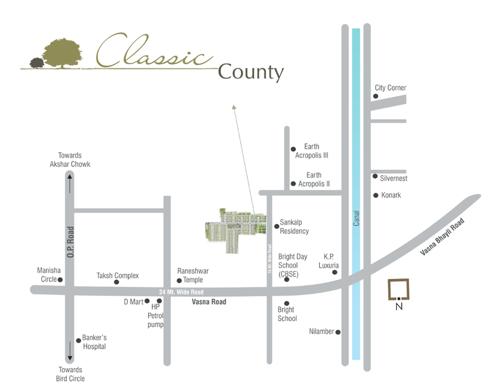 Images for Location Plan of Classic County county Images for Location Plan of Classic County